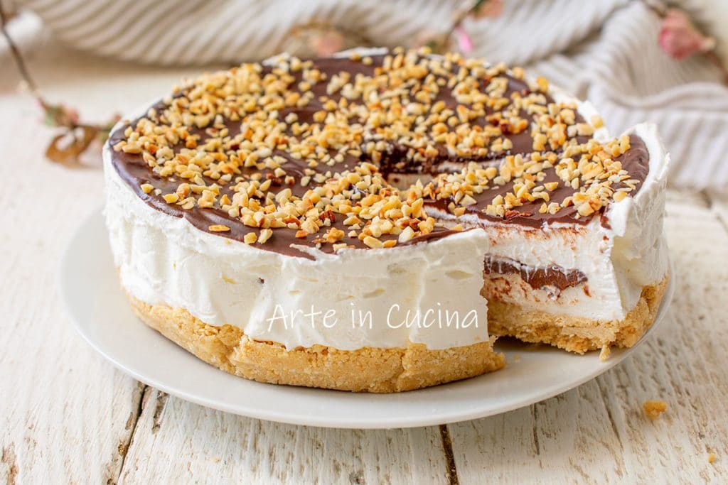 Tarta crujiente de nutella