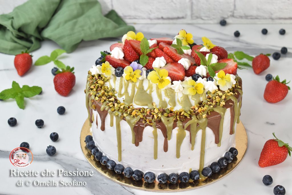 receta tarta de cumpleaños a capas