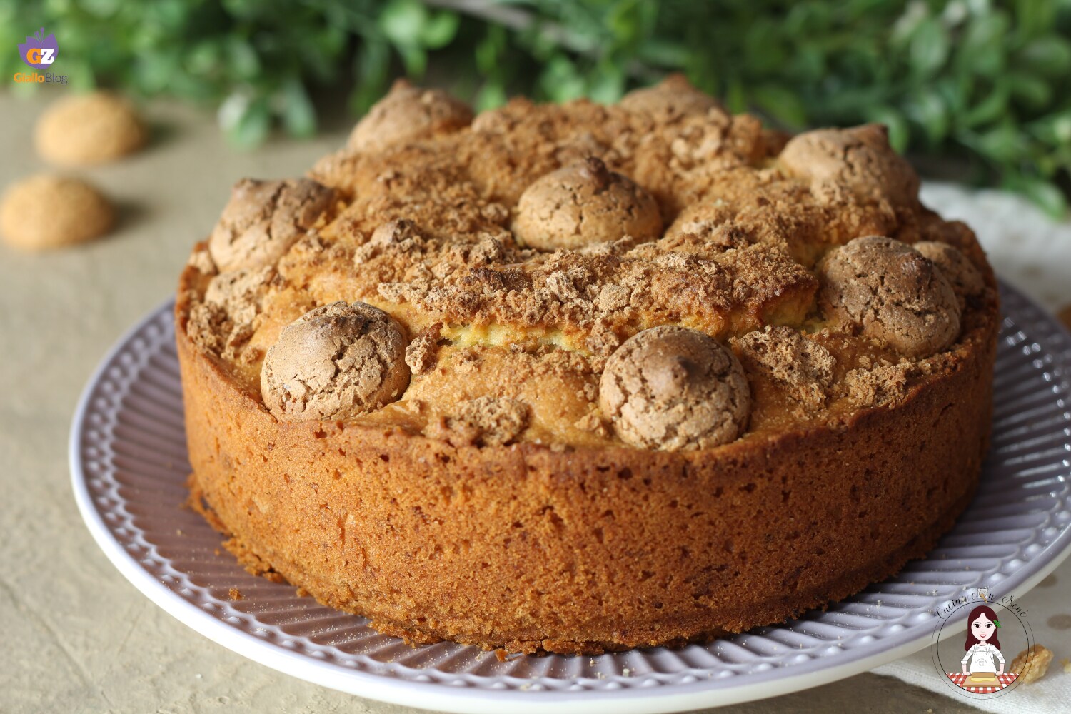 Tarta de amaretti muy suave