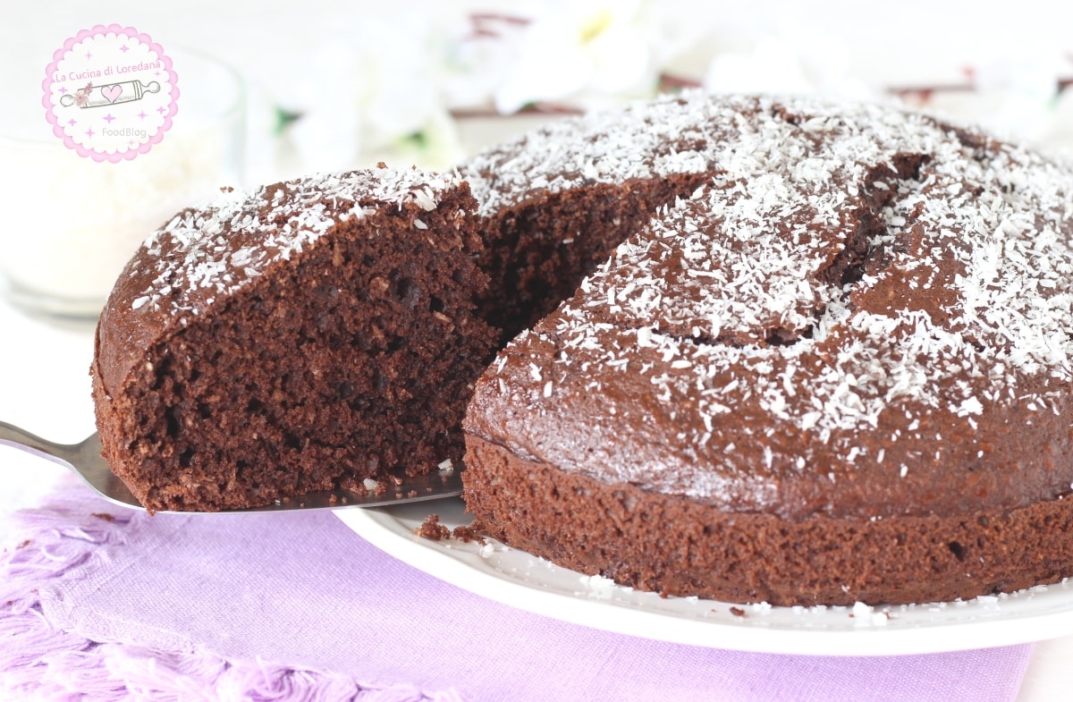 TARTA DE COCO Y CHOCOLATE la más esponjosa y la más buena
