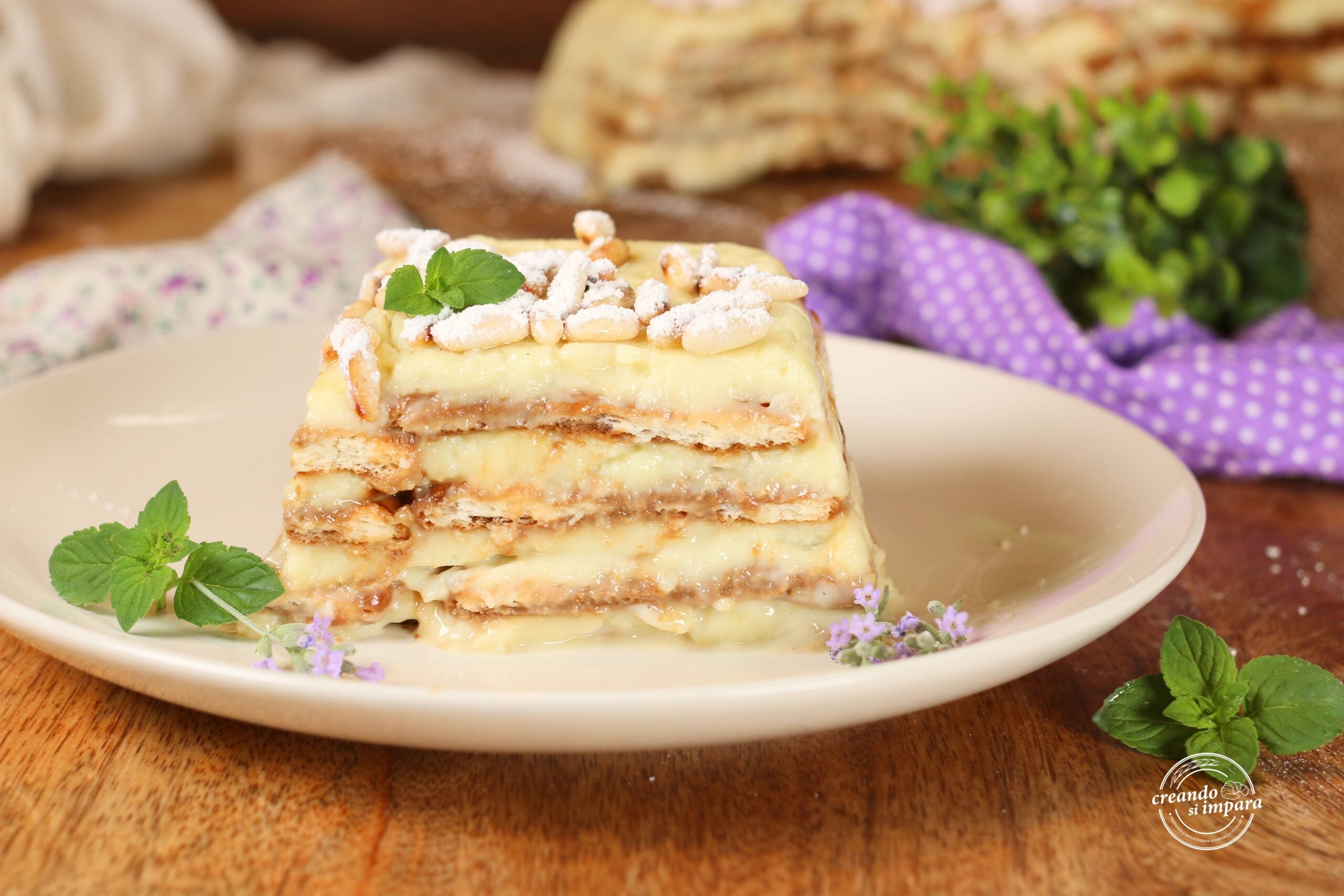 Tarta de la abuela de capas