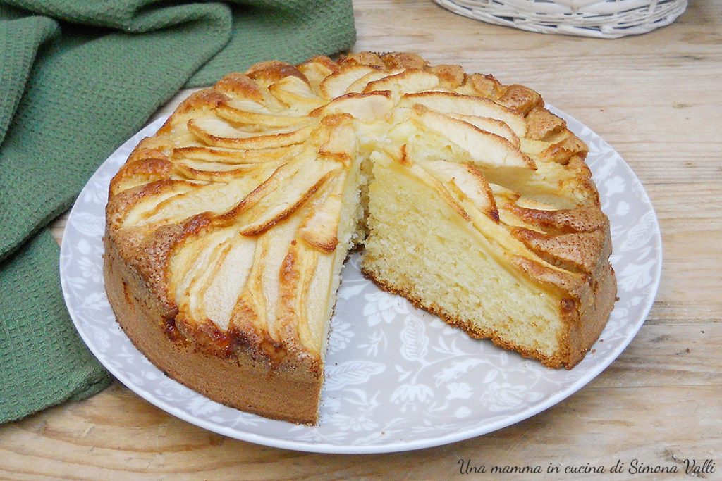 tarta de manzana en 5 minutos horz
