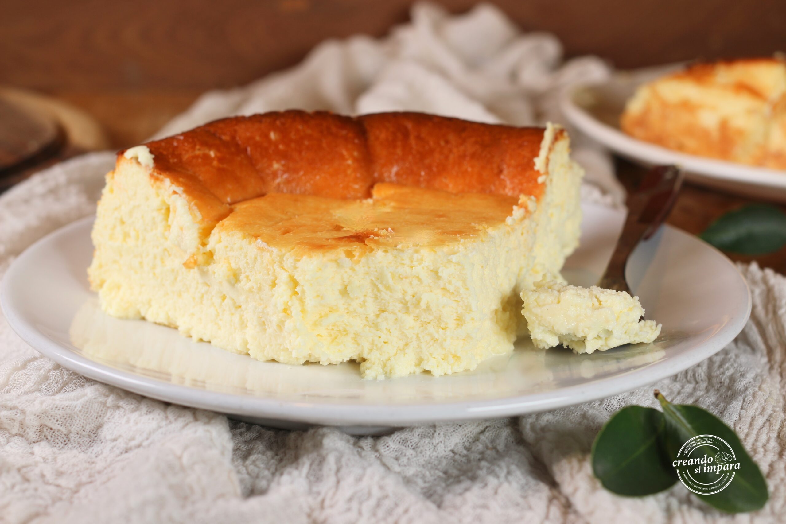 Tarta de queso de San Sebastián