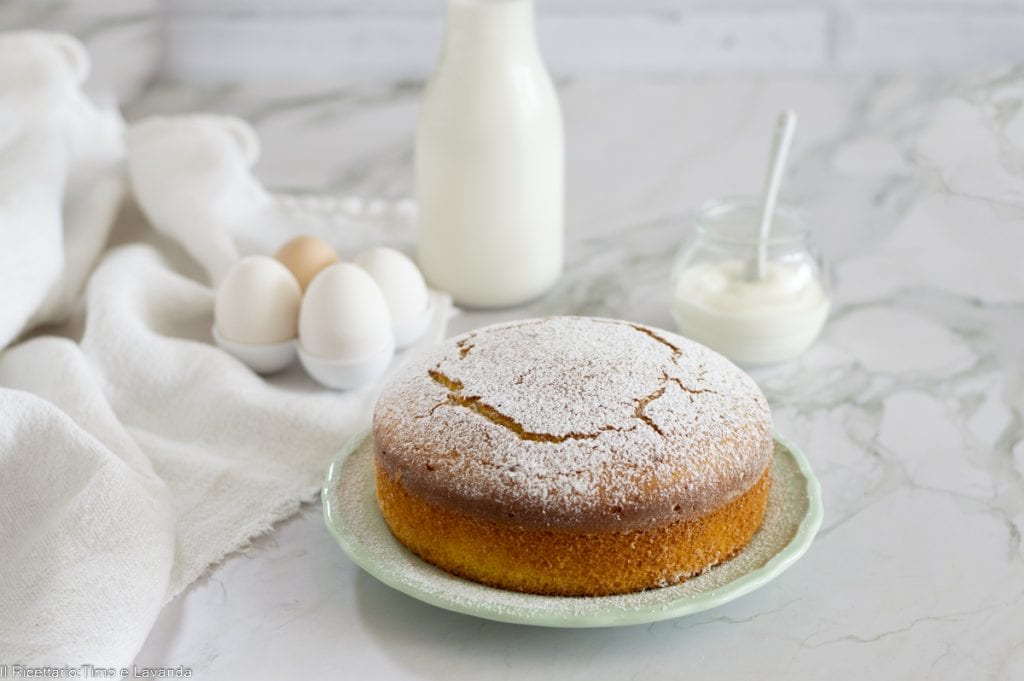 tarta de yogur con harina de arroz