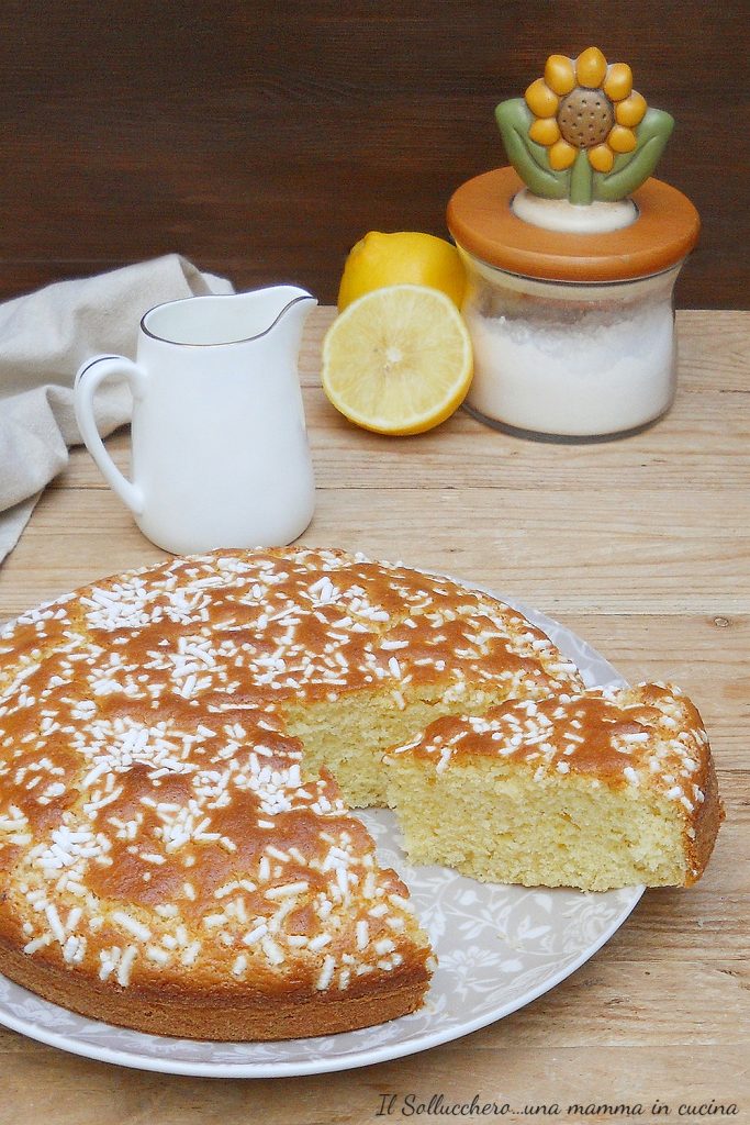 tarta esponjosa de bergamota vert