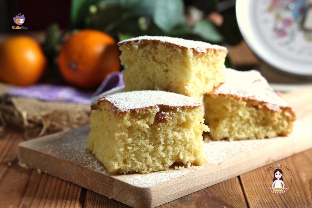 Tarta de naranja en freidora de aire