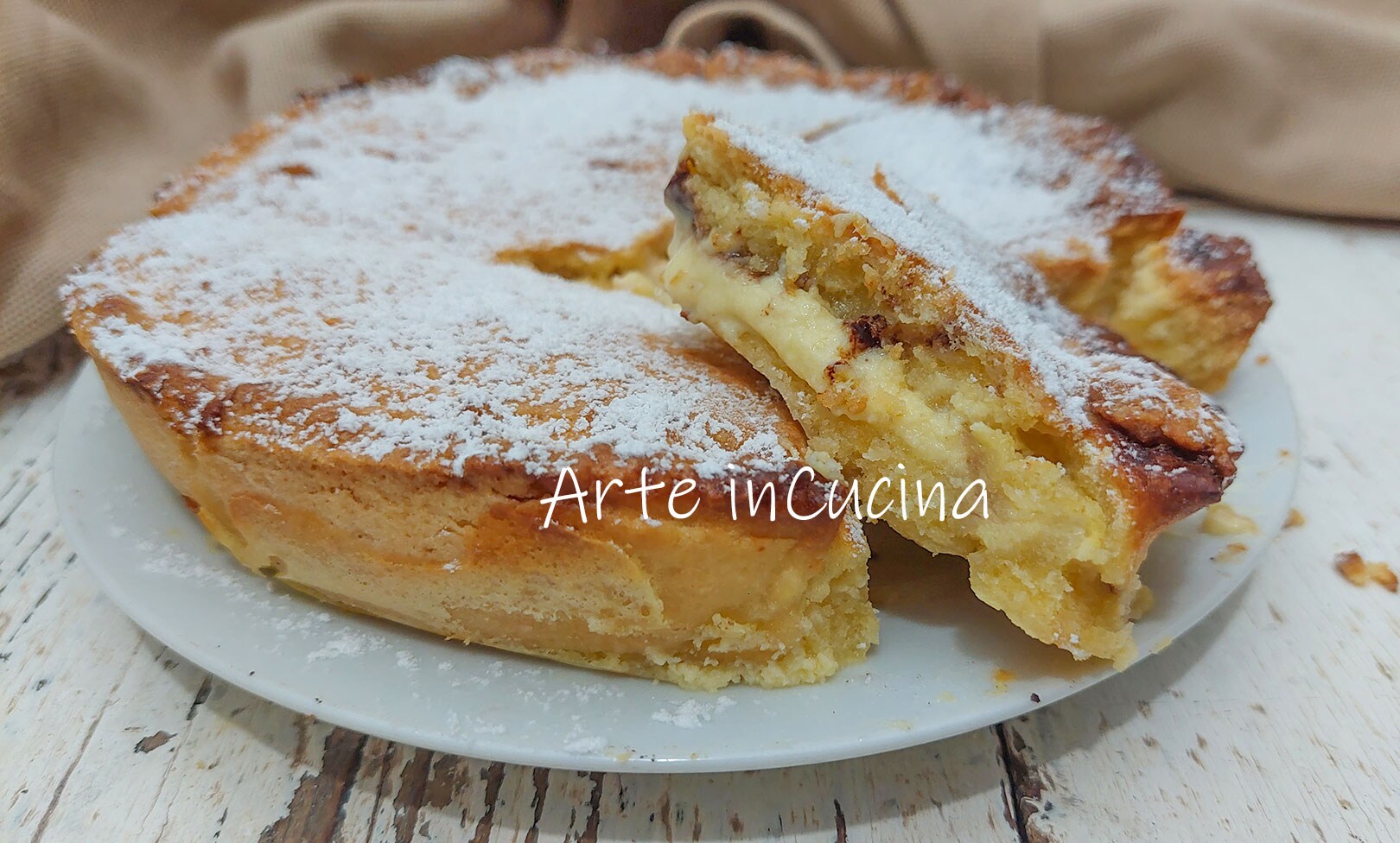 TARTA rellena de NUTELLA y mascarpone