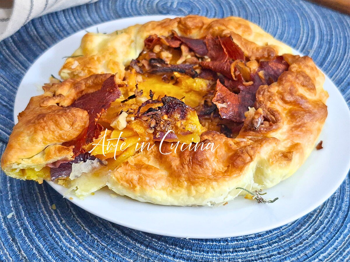 TARTA RÚSTICA de CALABAZA