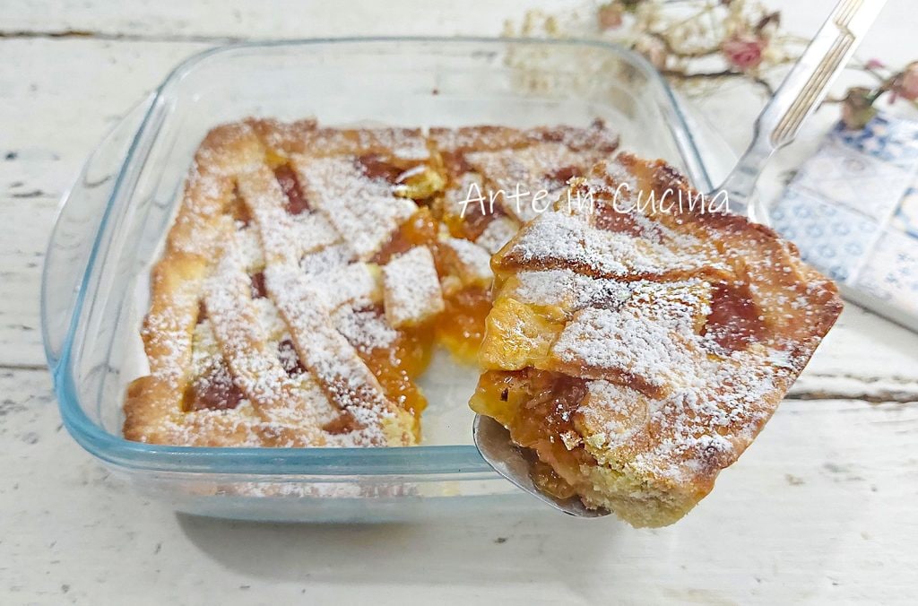 TARTA SIN MANTEQUILLA con mermelada