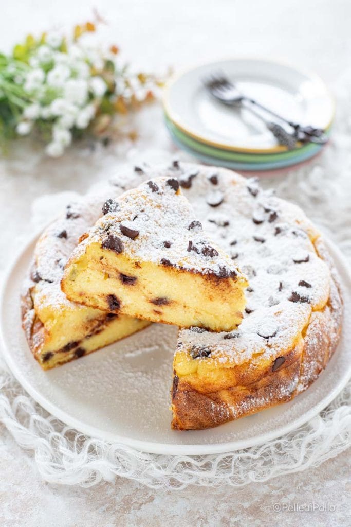 tarta de ricotta cremosa