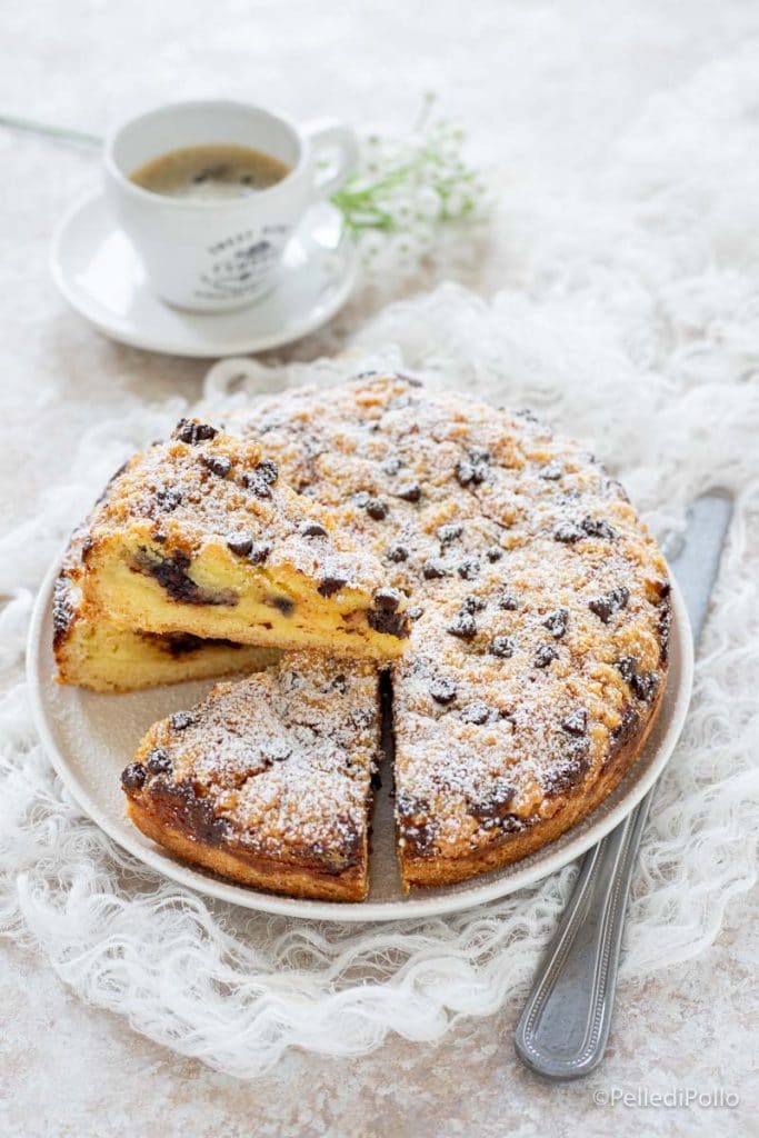 tarta desmenuzada con mascarpone y nutella
