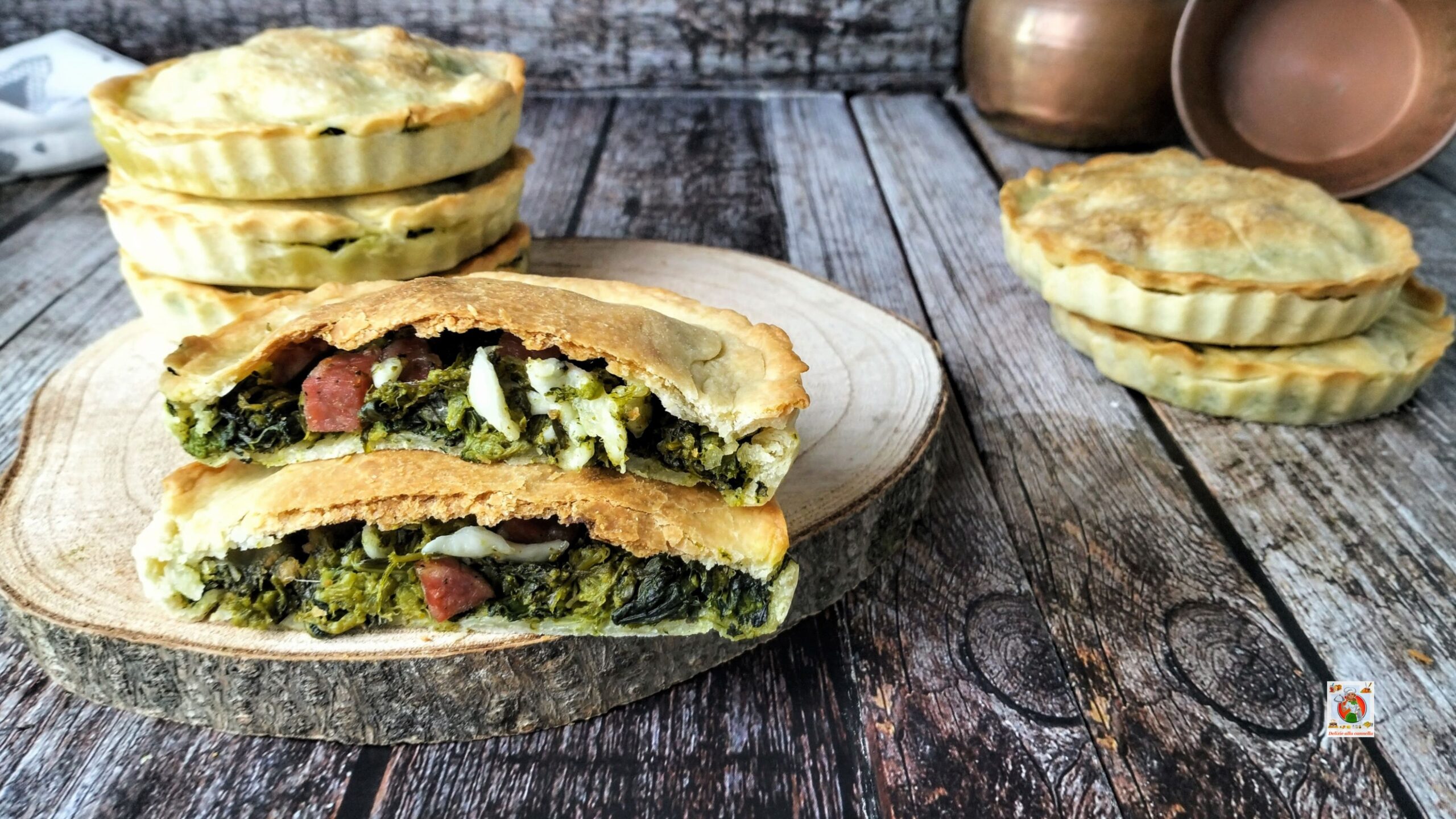 Tartaletas saladas con grelos: deliciosos cofres rústicos llenos de sabor