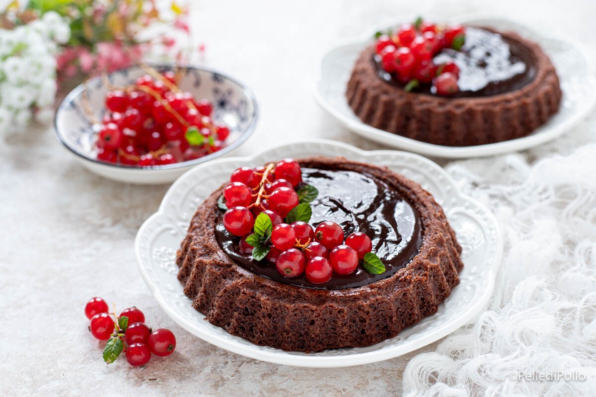 Tartaletas de chocolate