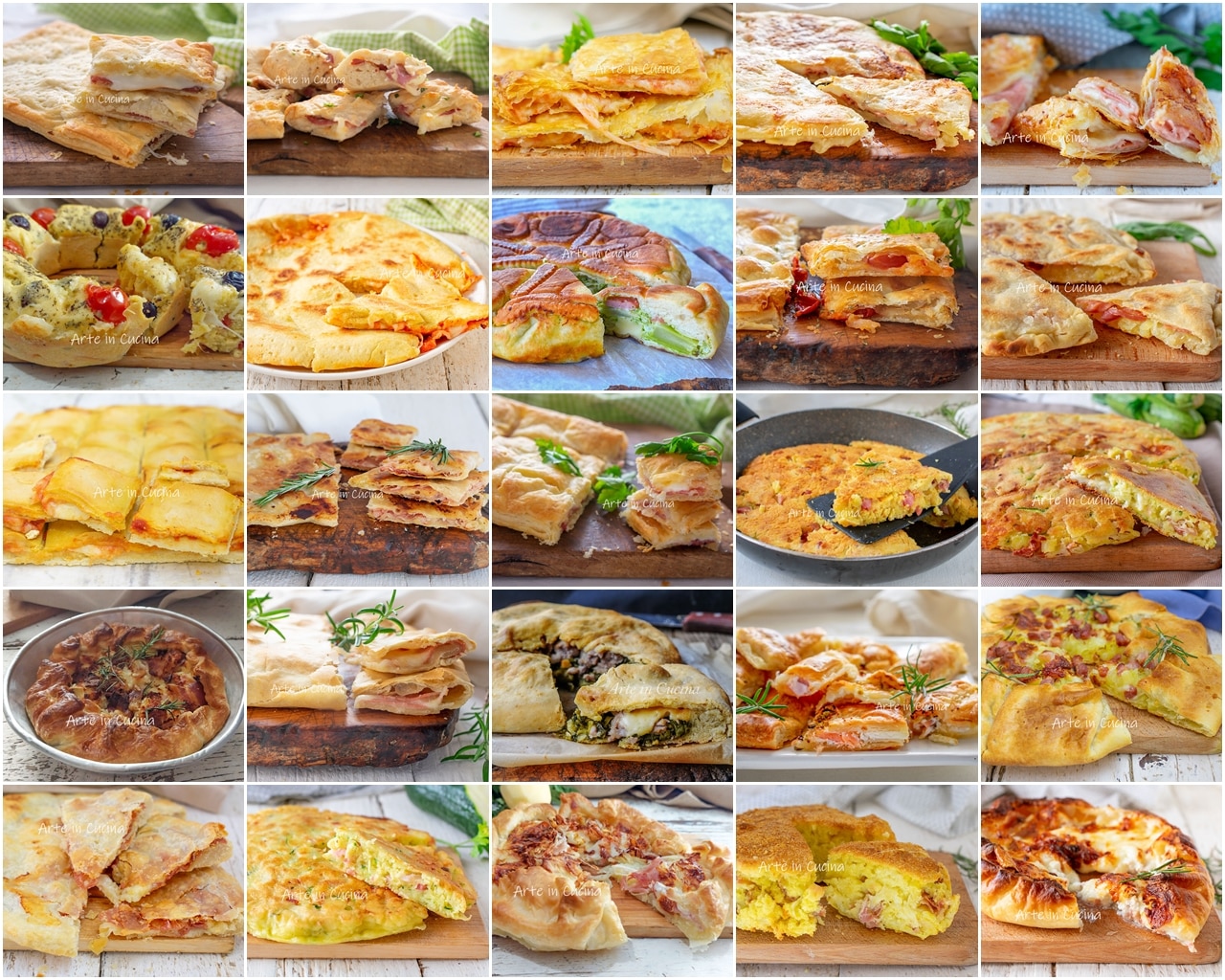 TARTAS SALADAS NAVIDEÑAS originales