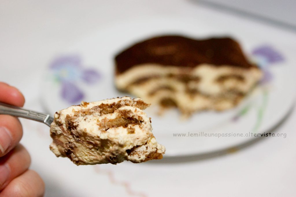 cuchara de tiramisú sin claras