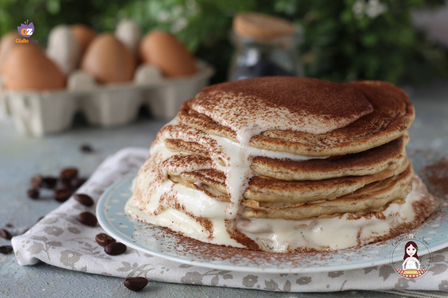 Pancake tiramisú
