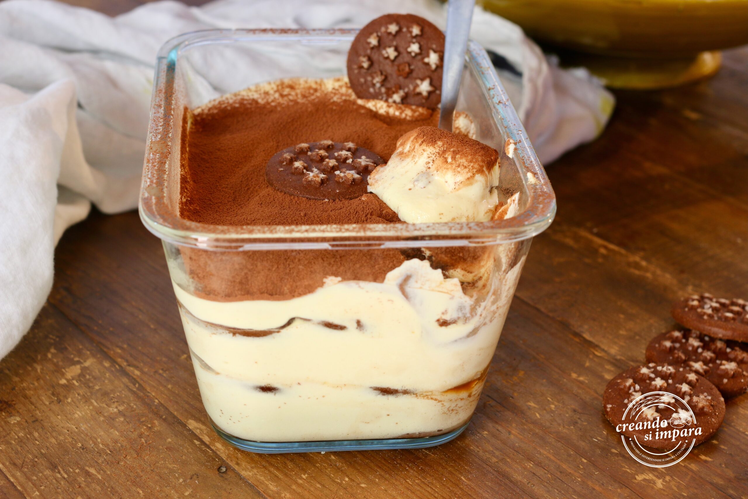 Tiramisú pan di stelle