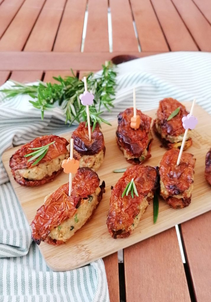 tomates secos rellenos