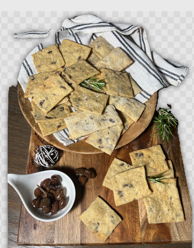 Tostadas de aceitunas