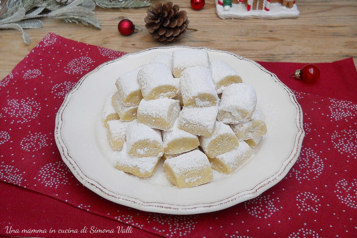 Galletas trozos de sueño con almendras