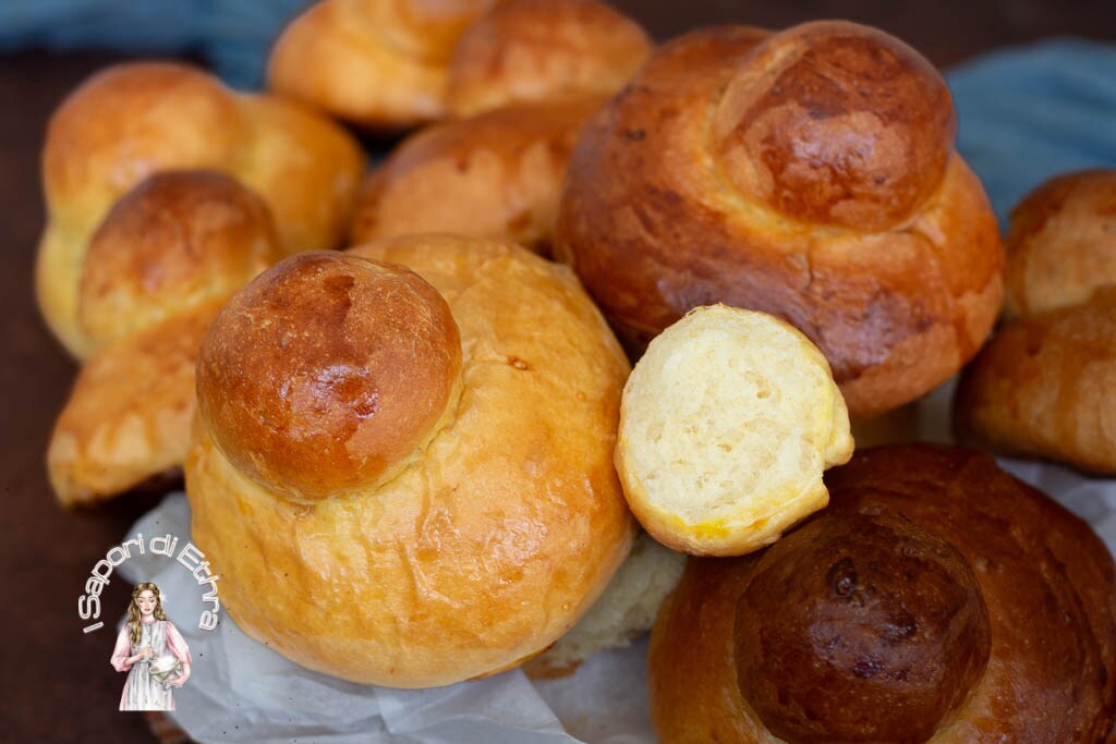Brioche con tuppo del maestro Fabio Franco
