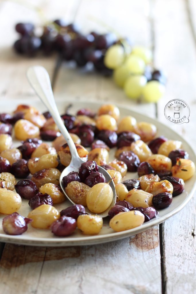 uvas fritas o asadas con la freidora de aire