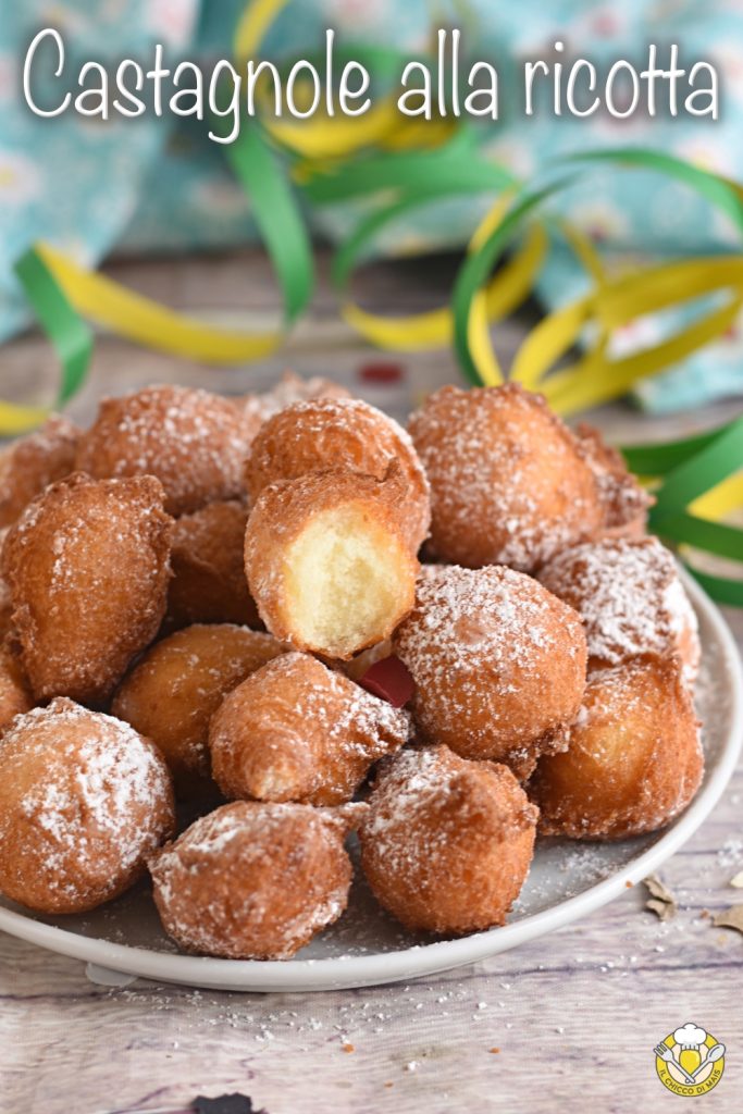 v_ buñuelos de ricotta fritos muy suaves dulces de carnaval incluso sin gluten el chicco di mais