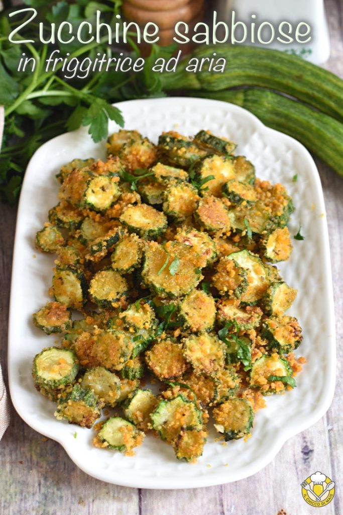 v_ calabacines empanados en freidora de aire receta rápida deliciosa calabacines crujientes con pan rallado en airfryer