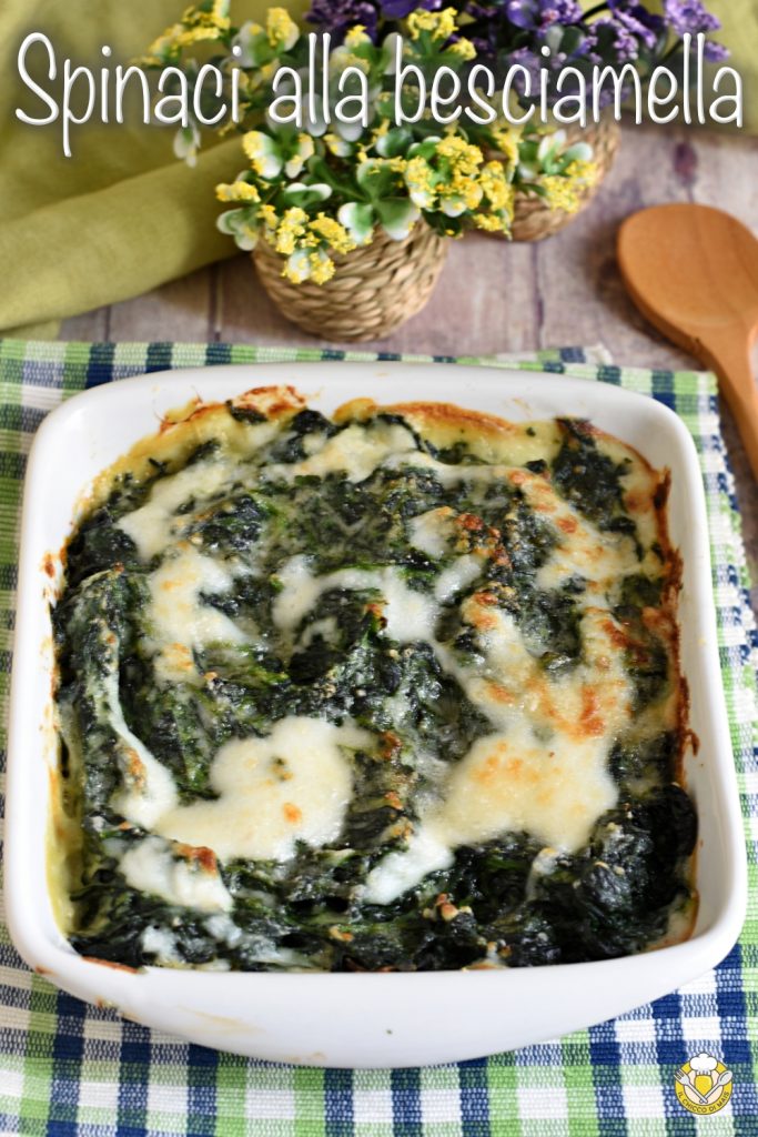 v_ espinacas con bechamel o espinacas a la florentina gratinadas al horno receta con espinacas frescas o congeladas il chicco di mais