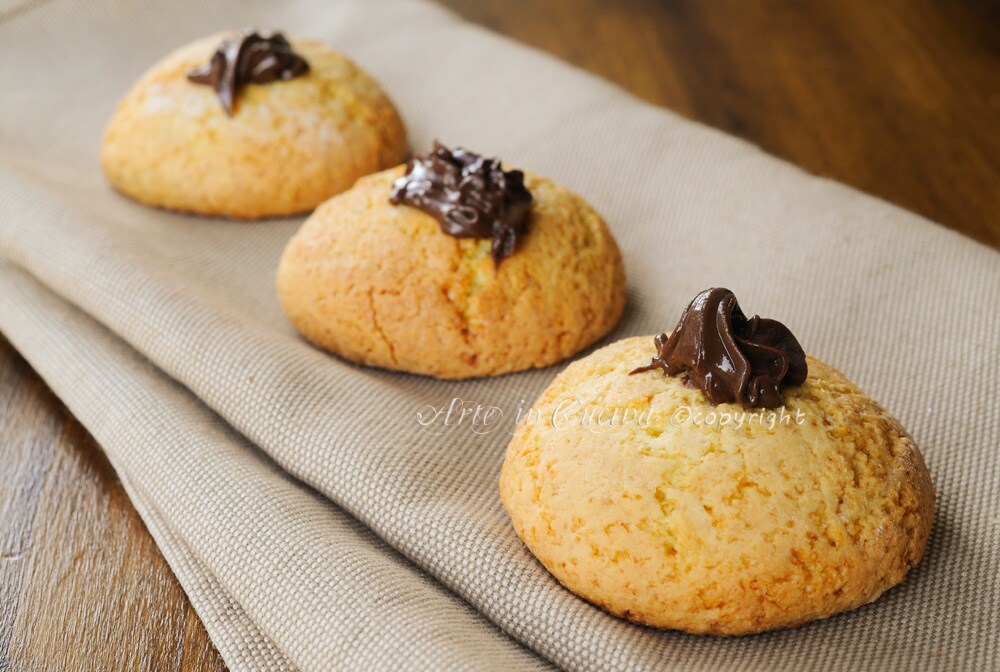 Volcanes de nutella galletas rápidas de yogur