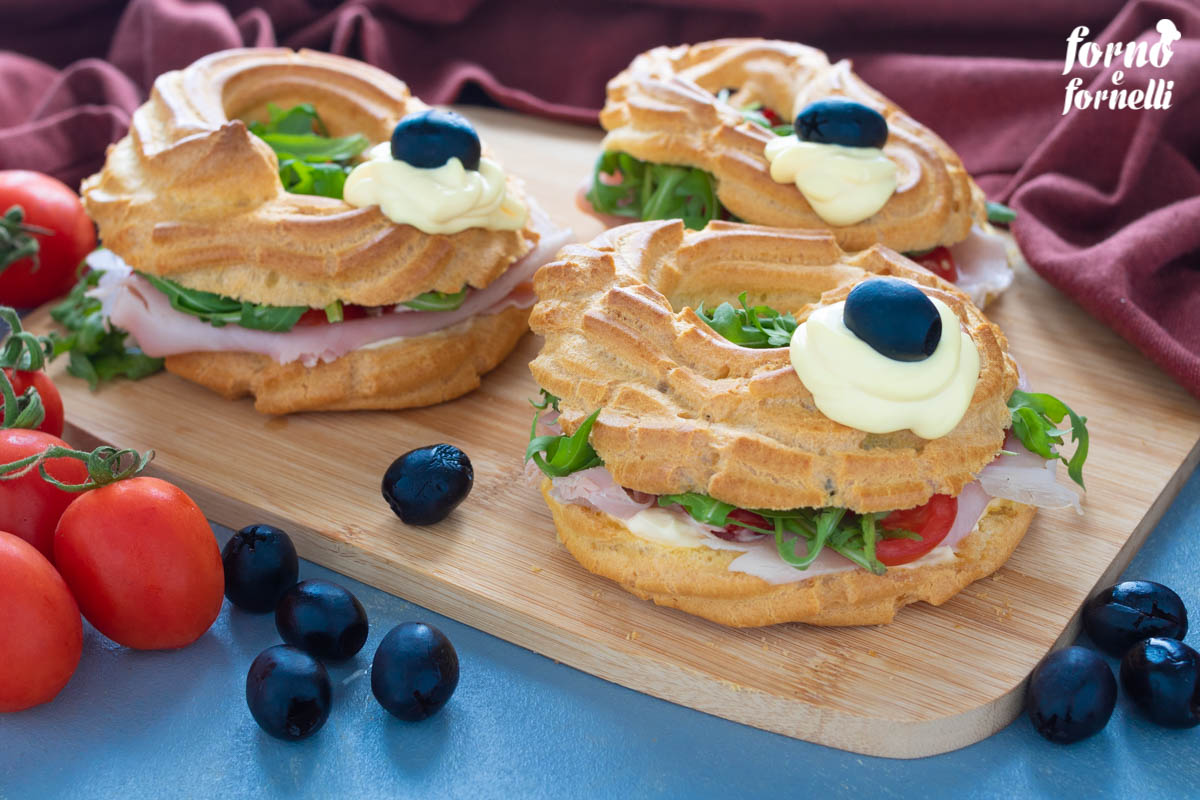 Zeppole de San José saladas