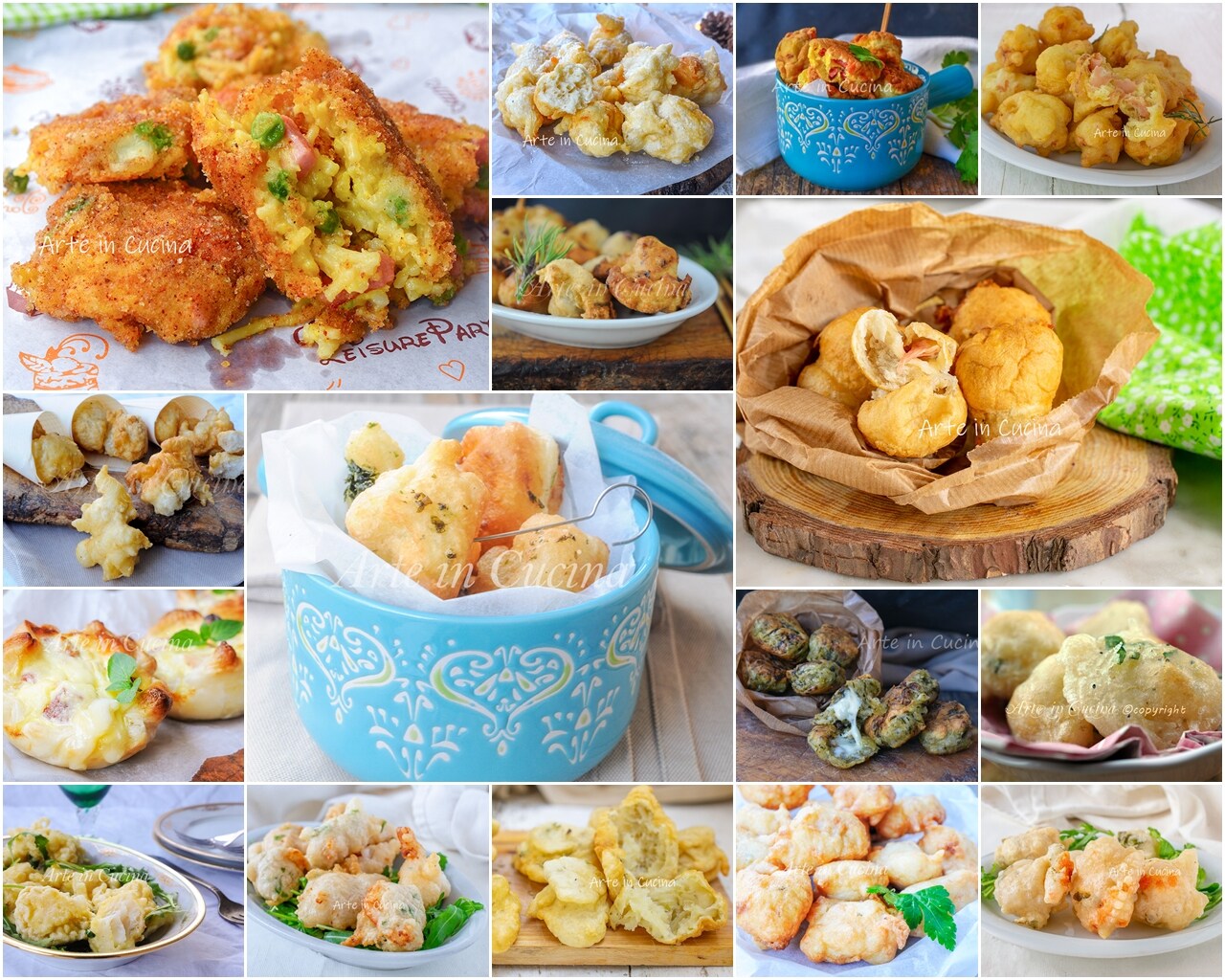 ZEPPOLE y FRITTELLE para NAVIDAD