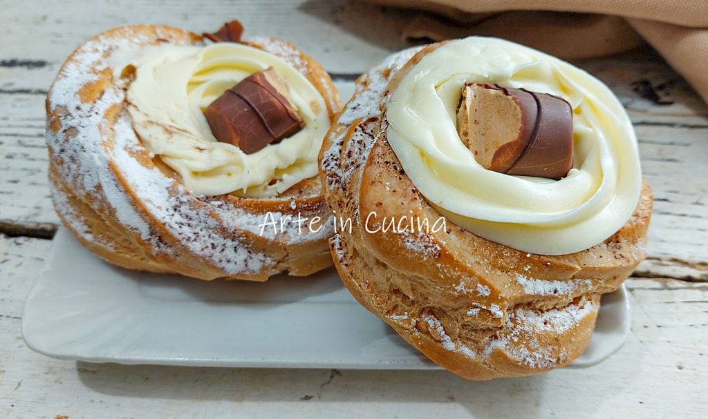 ZEPPOLE con KINDER BUENO
