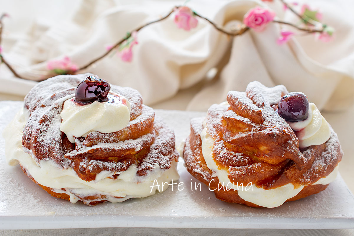 Rosquillas de San José fritas receta napolitana