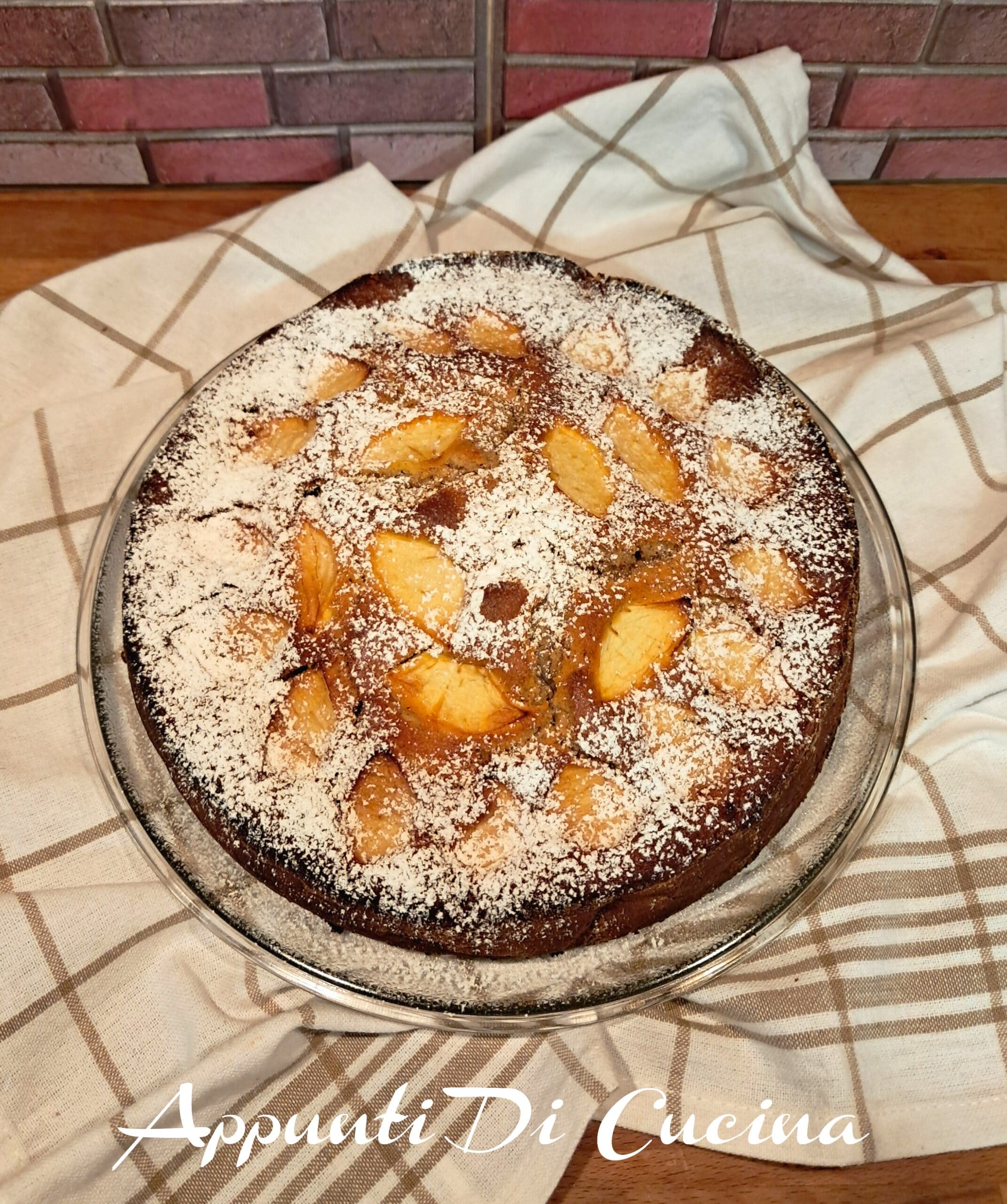 TARTA DE MANZANA ESPECIADA