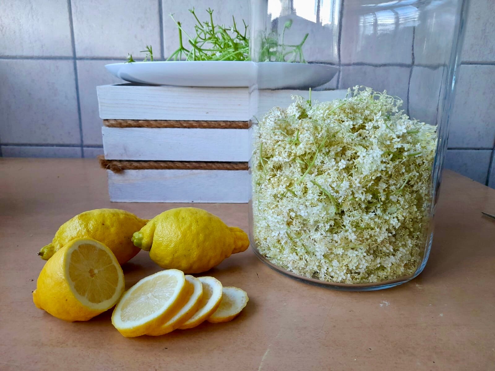 Jarabe de flores de saúco