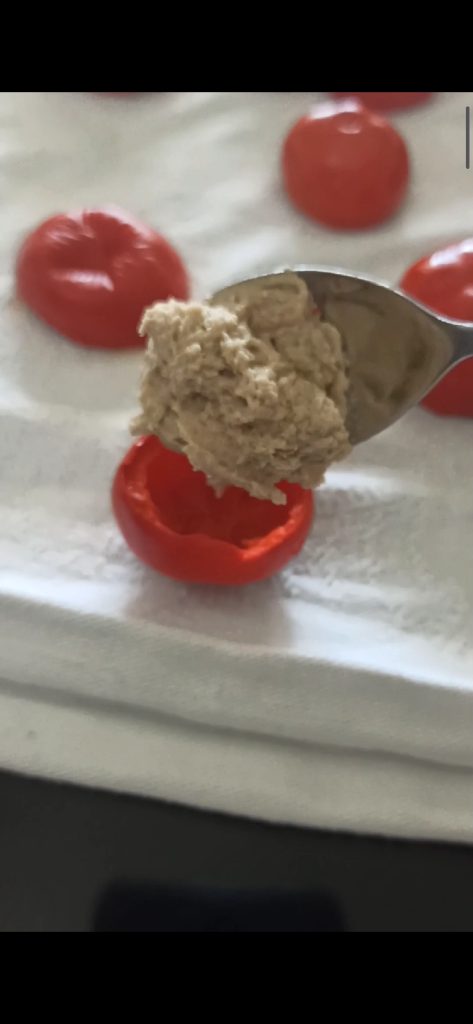 Rellenamos los pimientos