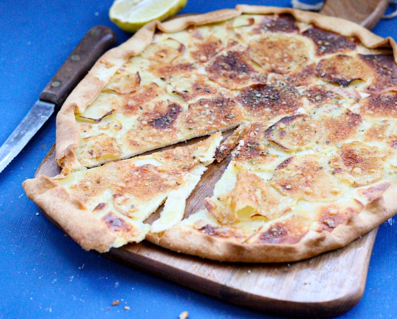 HOJALDRE DE PATATAS RAPIDÍSIMO CON SOLO DOS INGREDIENTES