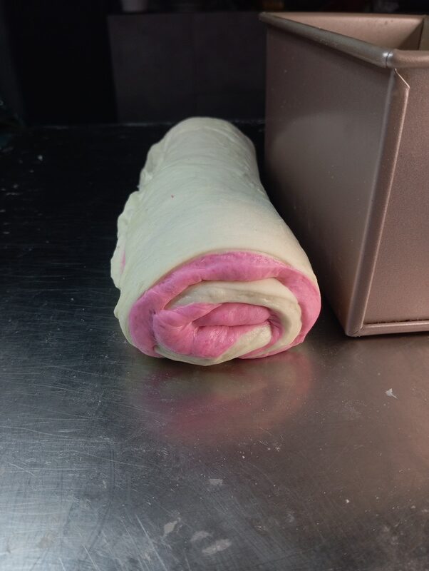 Masa en forma de salchicha