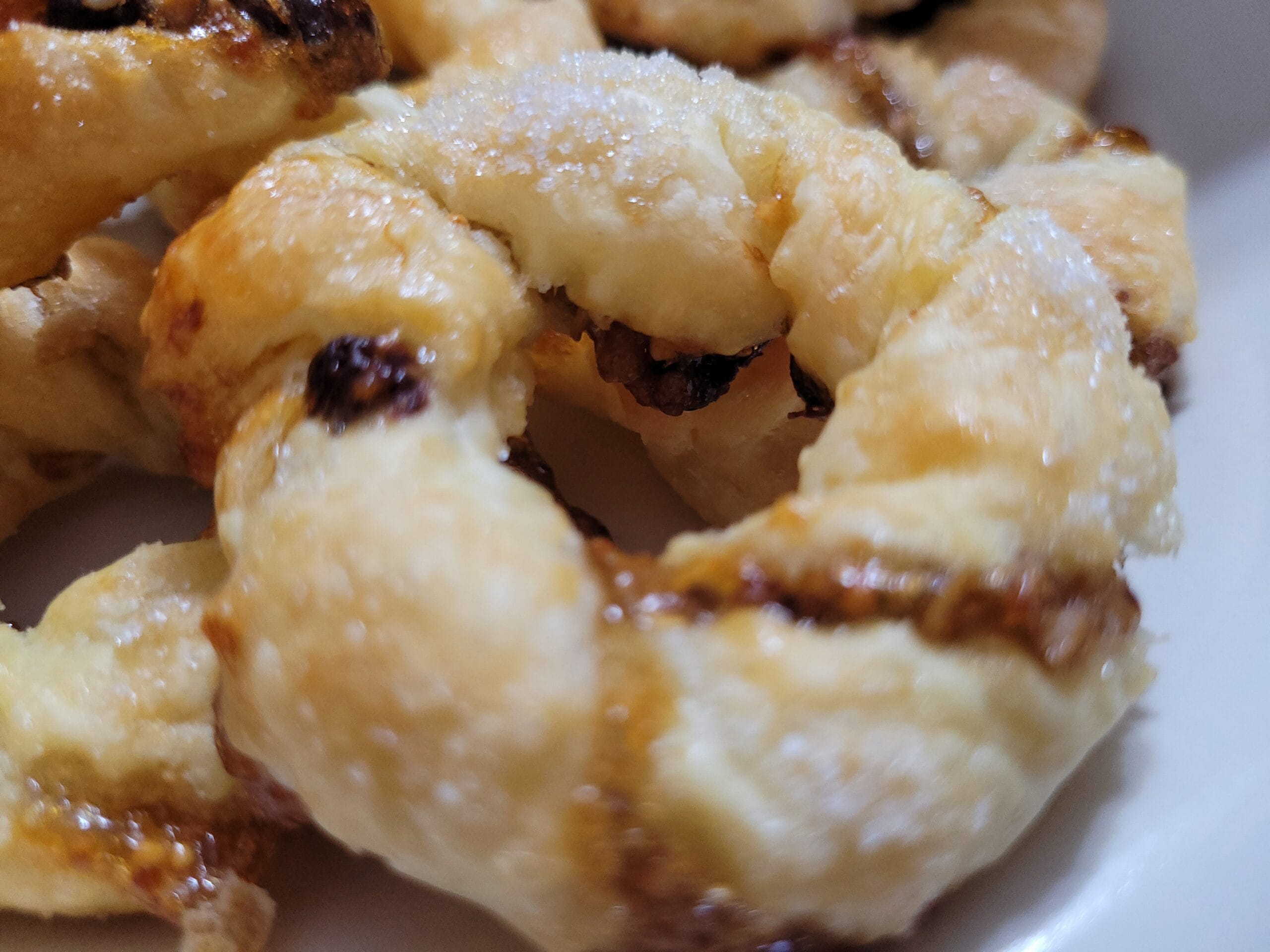 Rosquillas de hojaldre en Freidora de Aire