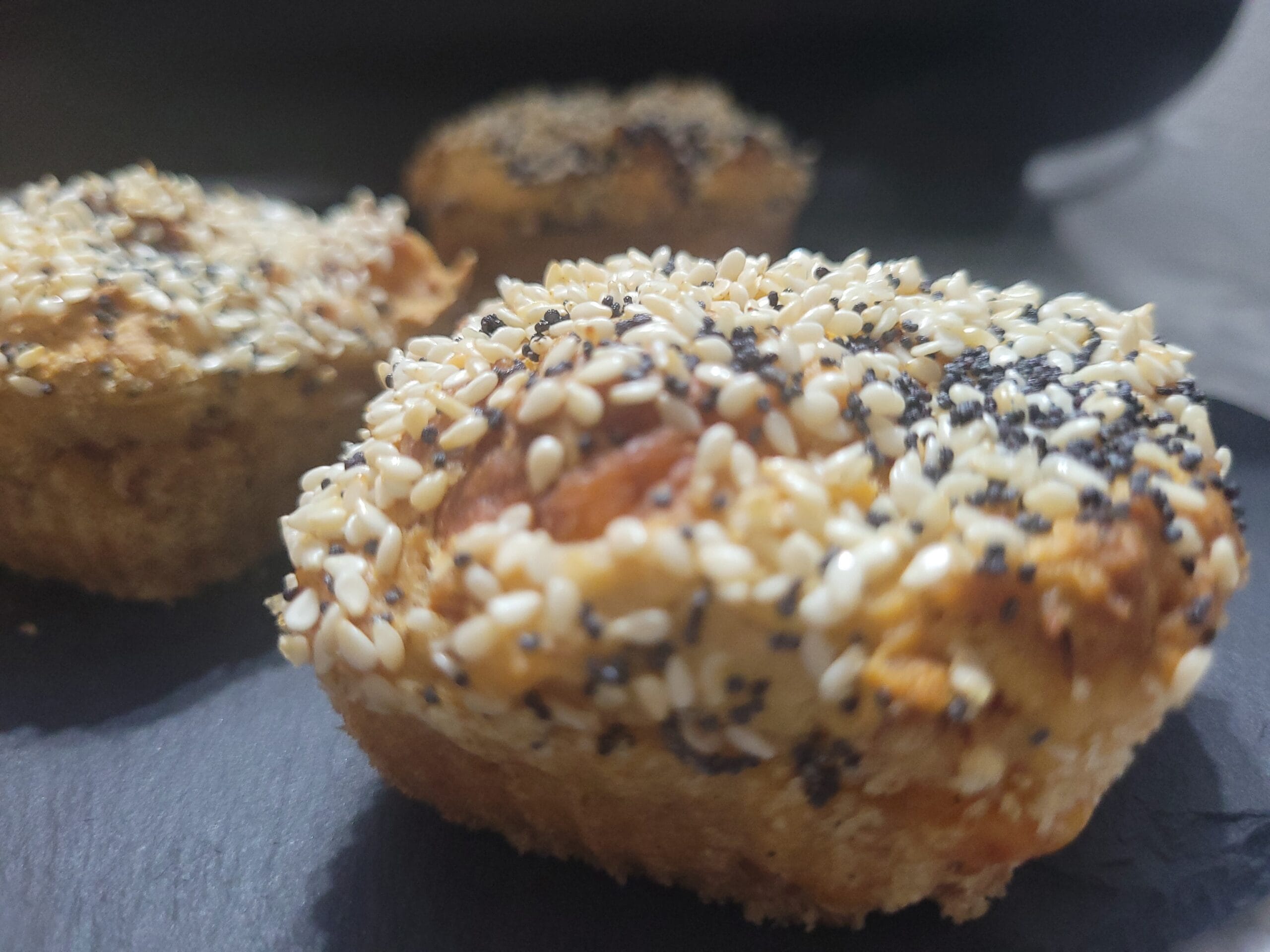 Muffin de Pan en Freidora de Aire