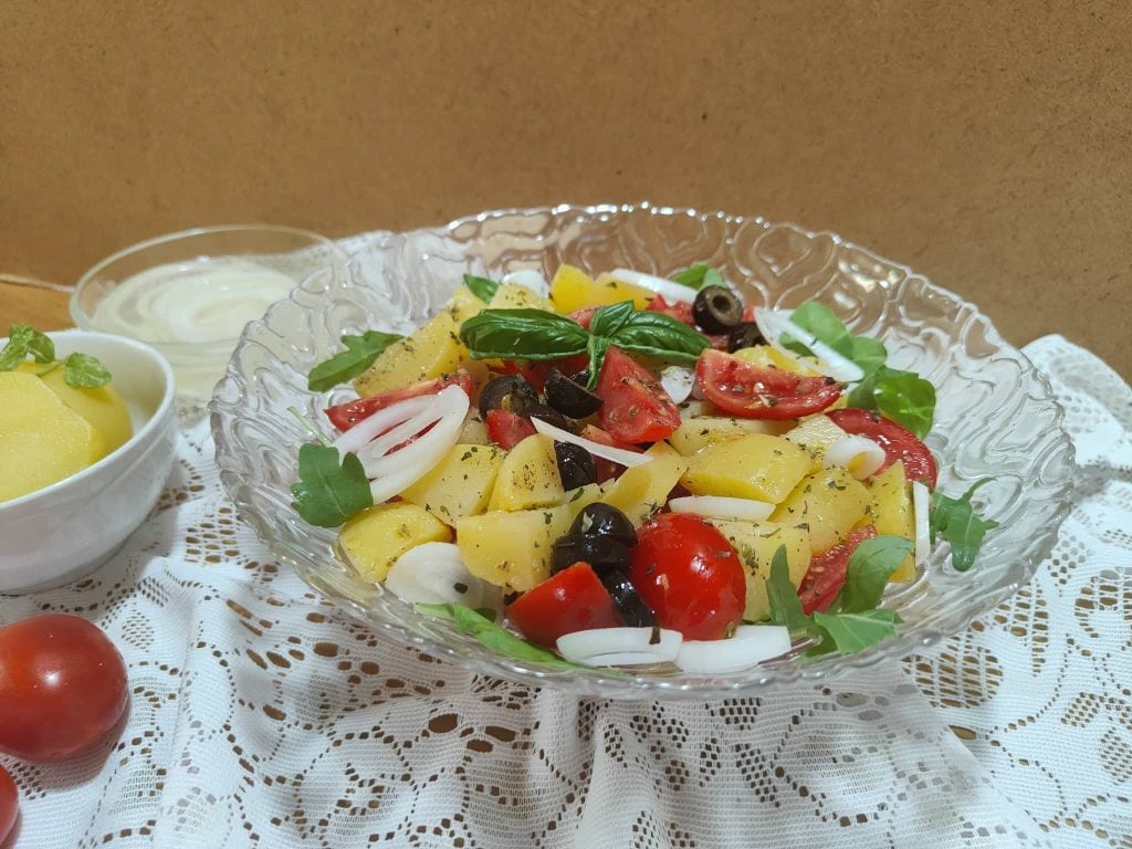 Ensalada de patatas de verano
