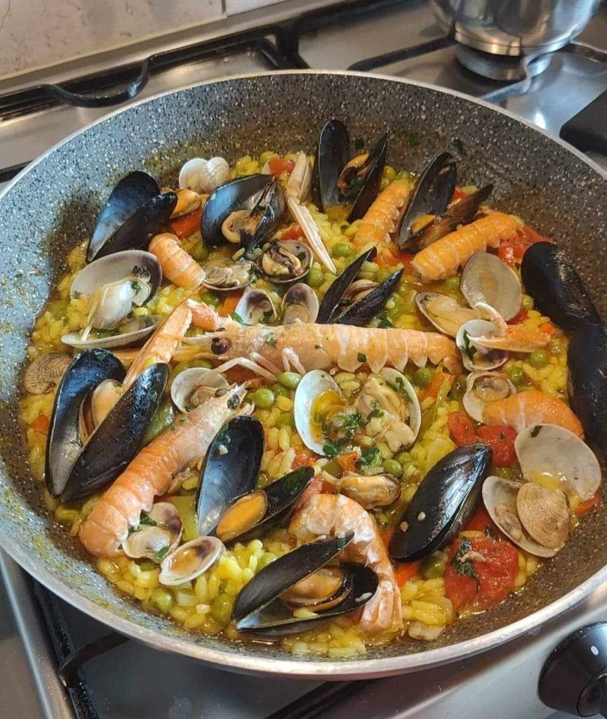 Paella de mariscos