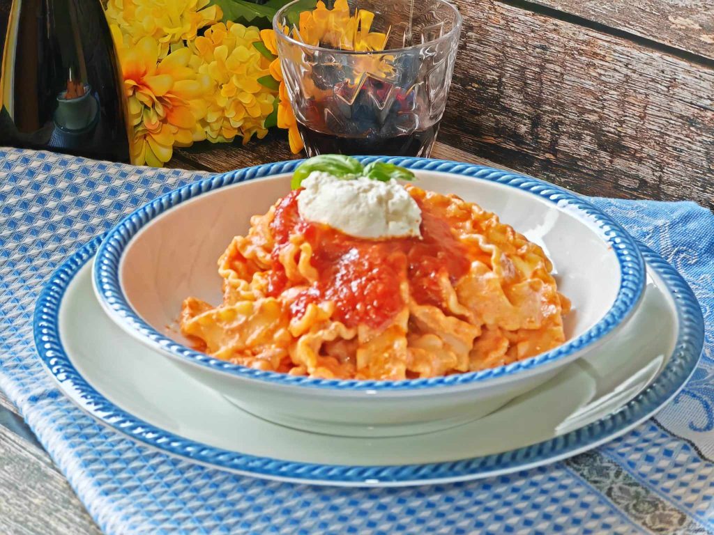 Manfredi con la ricotta