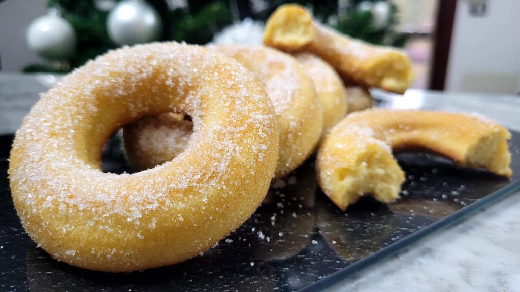 Rosquillas Fritas en Freidora de Aire