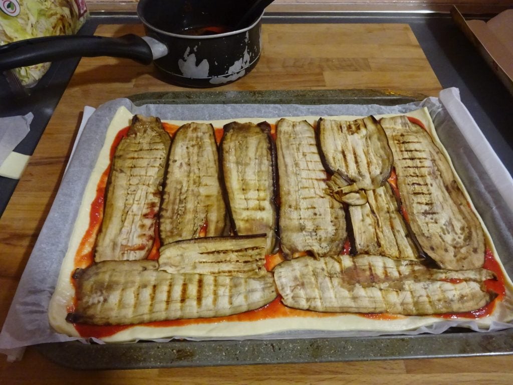 Pizza parigina a la parmigiana
