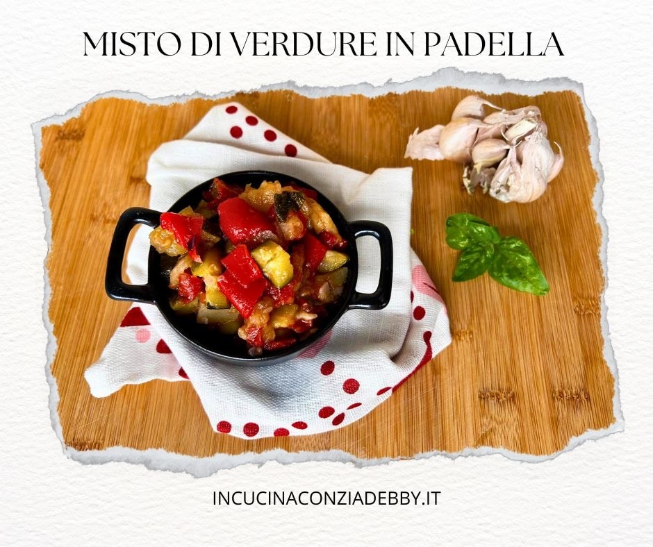 Mezcla de verduras salteadas