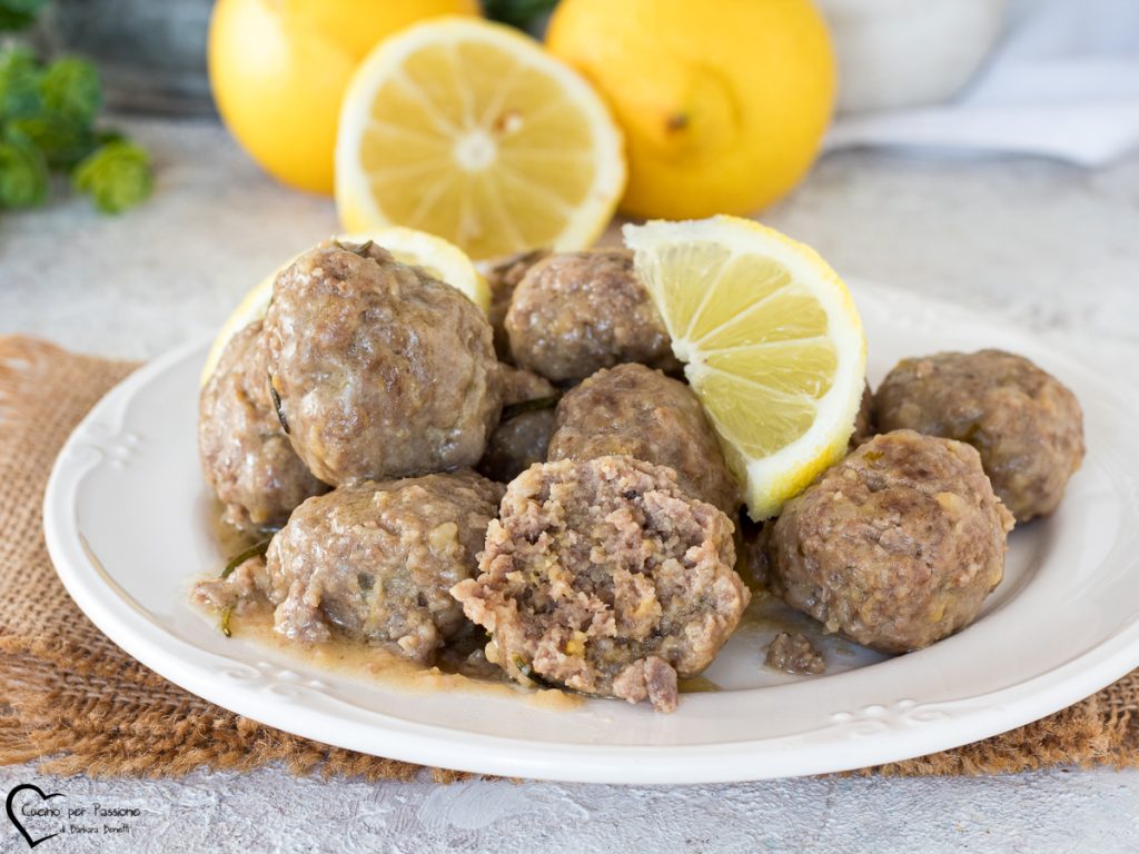 Albóndigas al limón