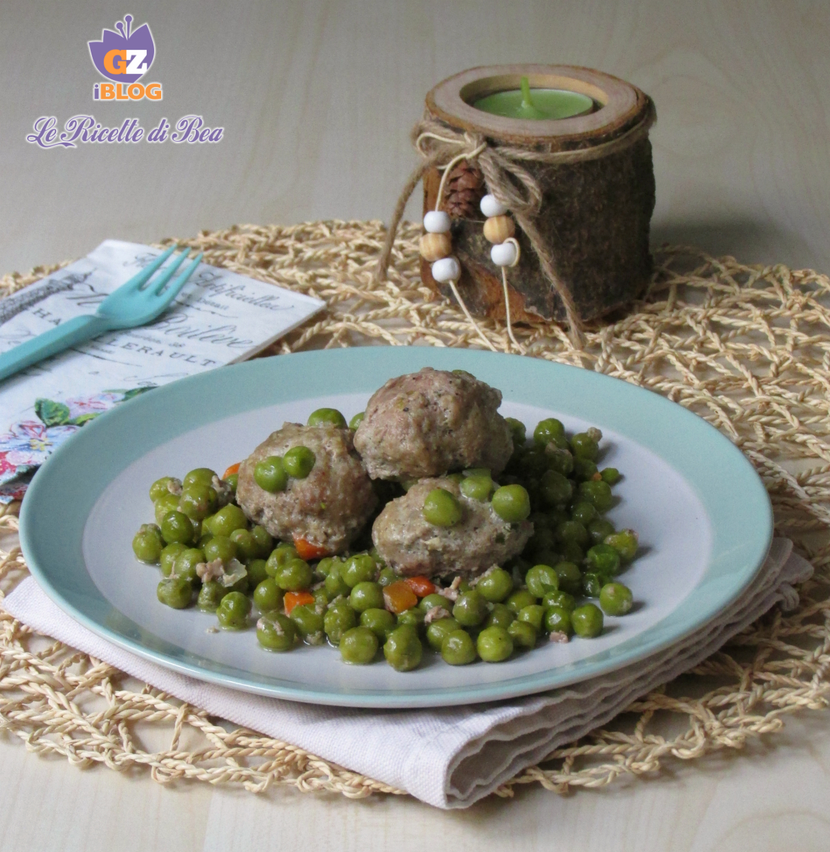 Albóndigas con guisantes segundo plato