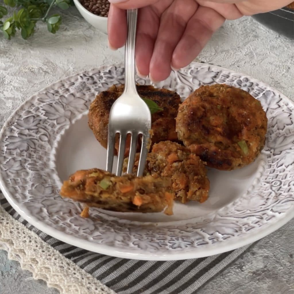 Albóndigas de lentejas